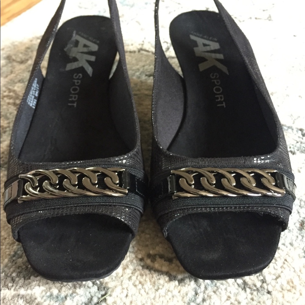 Anne Klein dress shoes. Wedges.
